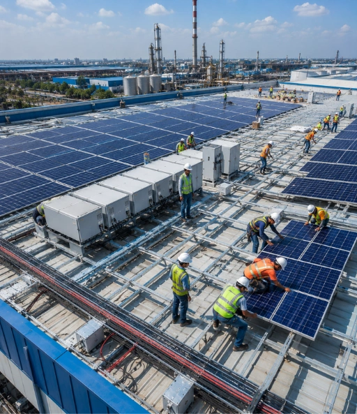 Ground Mounted Solar Plants